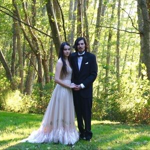 Custom couture wedding gown